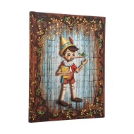 Carlo Collodi, Pinocchio (Fairy Tale Collection) Ultra Unlined Hardcover Journal (Elastic Band Closure)